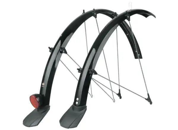 SKS Bluemels Wireway 28" zestaw błotników z kanałem na przewód świetlny Black