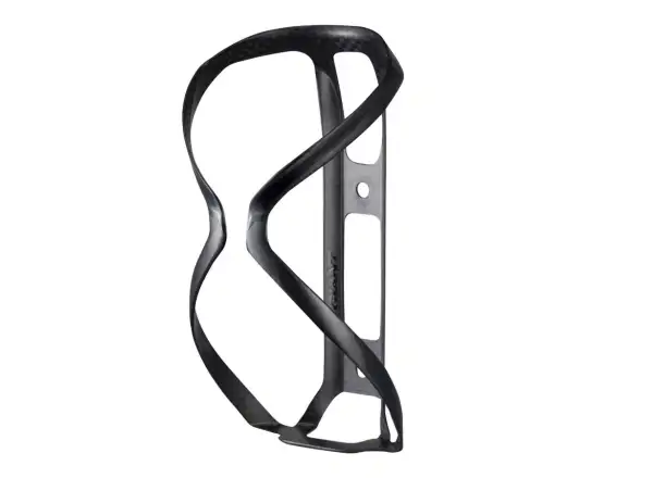 Giant AirWay Lite Matt koszyk na bidon Black/Gloss black