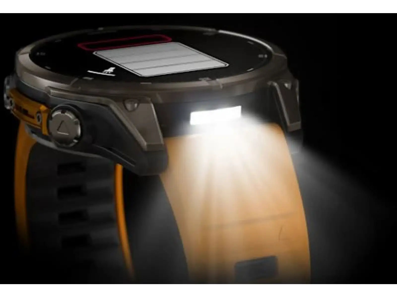 Garmin fenix 8 - 47 mm AMOLED Sapphire smartwatche Titanium Orange/Graphite