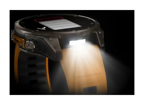 Garmin fenix 8 - 47 mm AMOLED Sapphire smartwatche Titanium Orange/Graphite