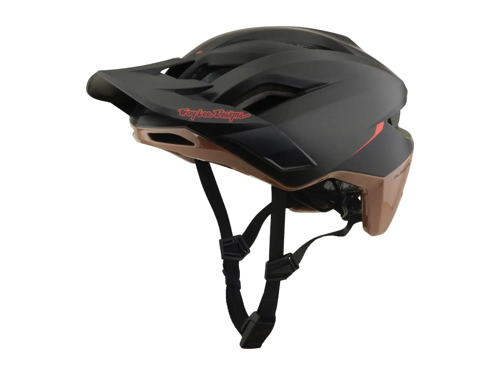 Troy Lee Designs Flowline SE MIPS kask Stacks Charcoal/Sienna