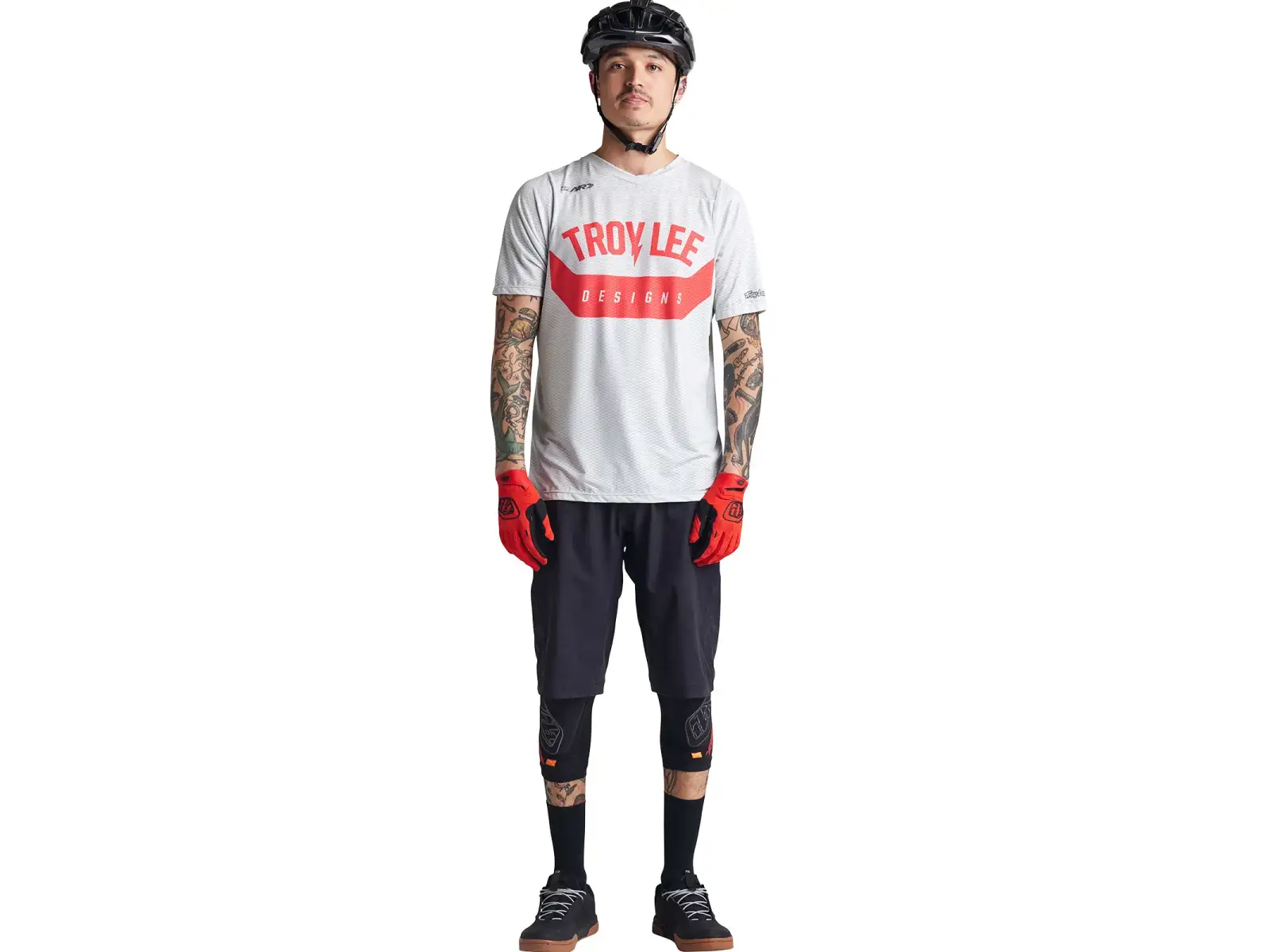 Troy Lee Designs Skyline Air męska koszulka z krótkim rękawem Aircore Cement