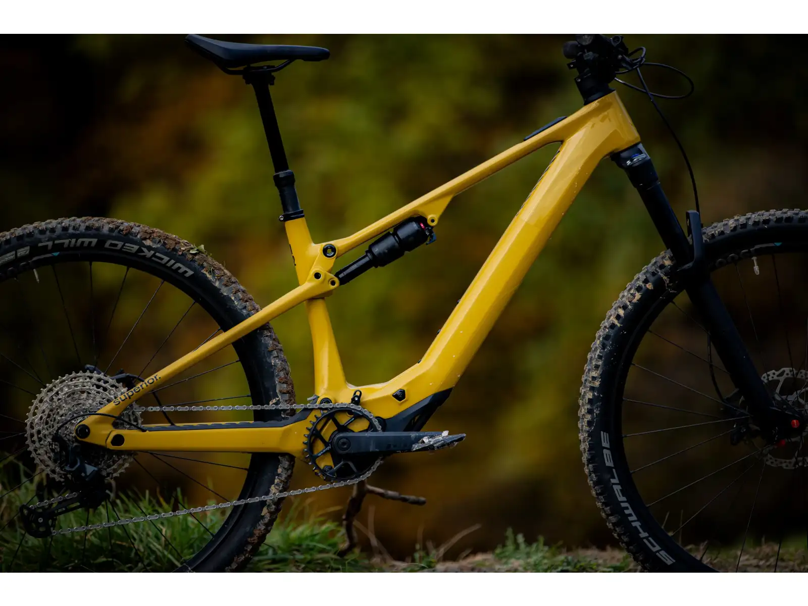 Superior iXF 9.2 pełne zawieszenie rower elektryczny Matte Mustard