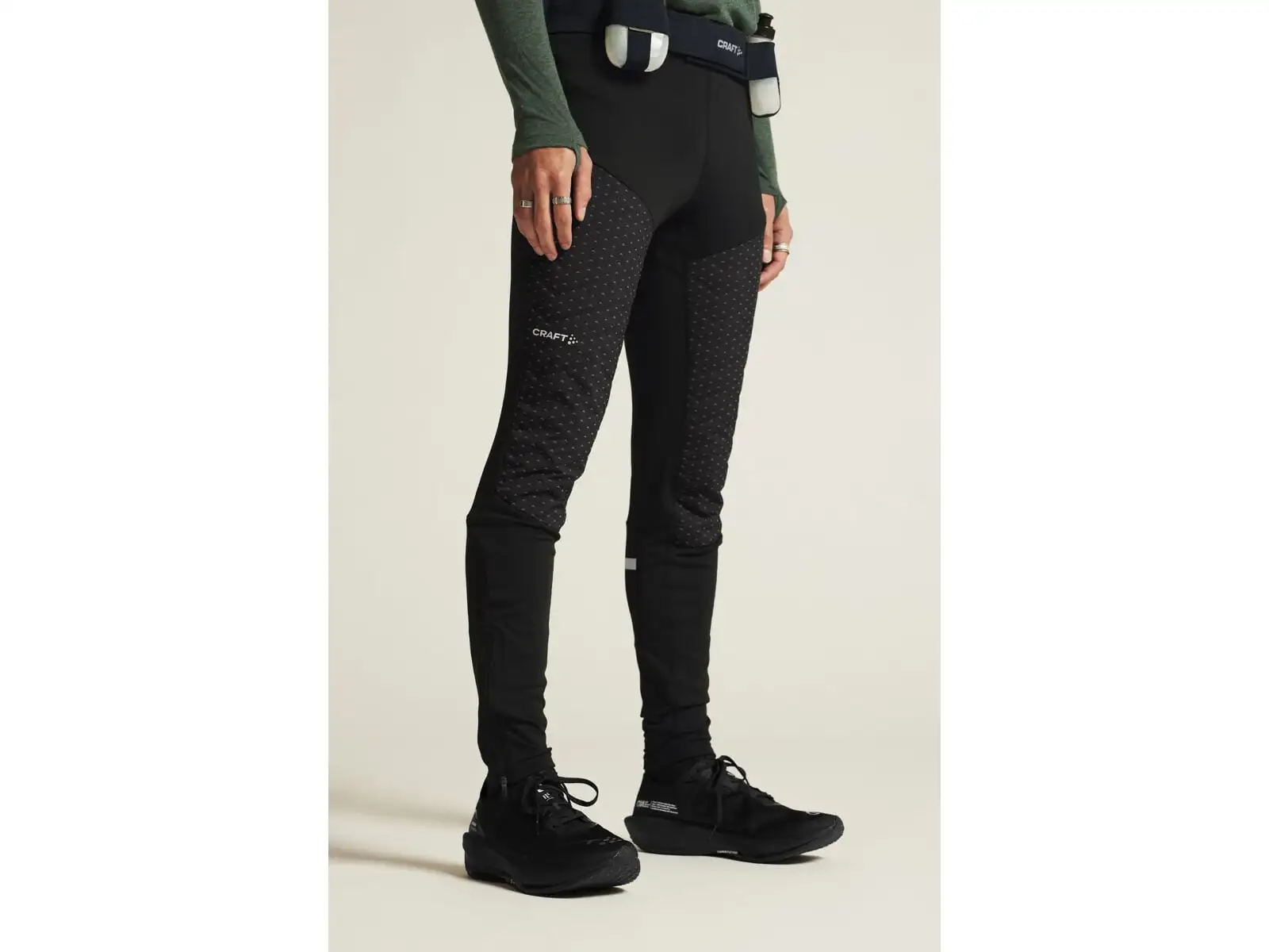 Craft ADV SubZ Lumen męskie legginsy do biegania czarna