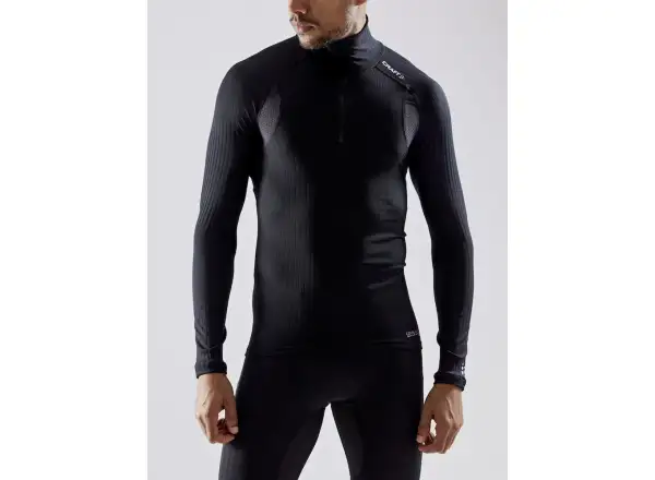 Craft Active Extreme X Zip męska koszulka długi rękaw czarna