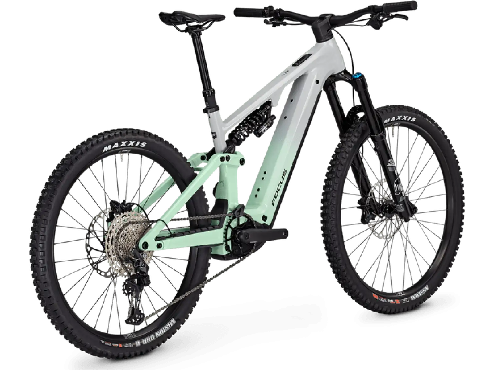 Focus SAM2 6.8 600 Wh pełne zawieszenie rower elektryczny Lightgrey/Macha