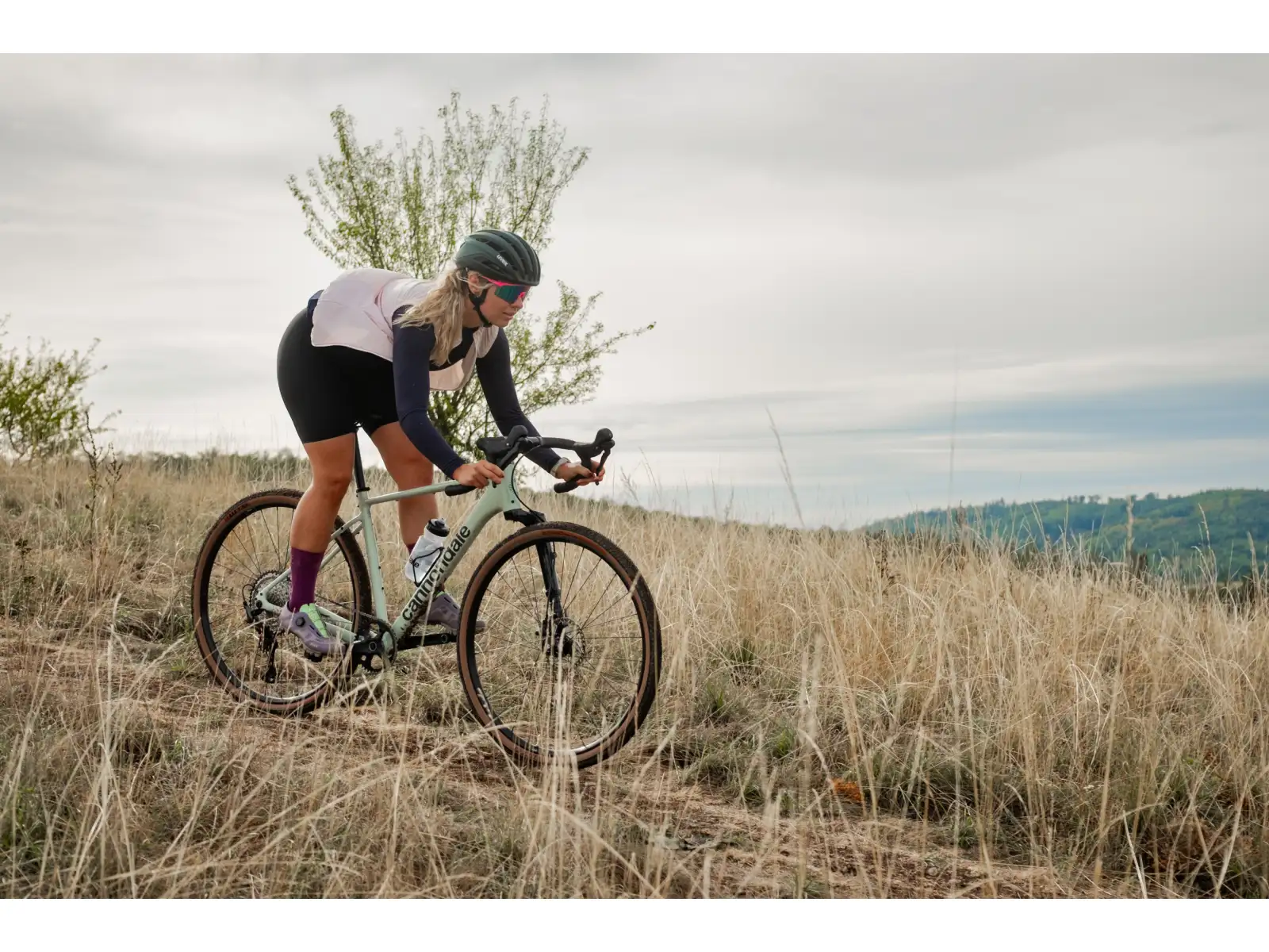 Cannondale Topstone CAAD Lefty rower gravel Sky Grey