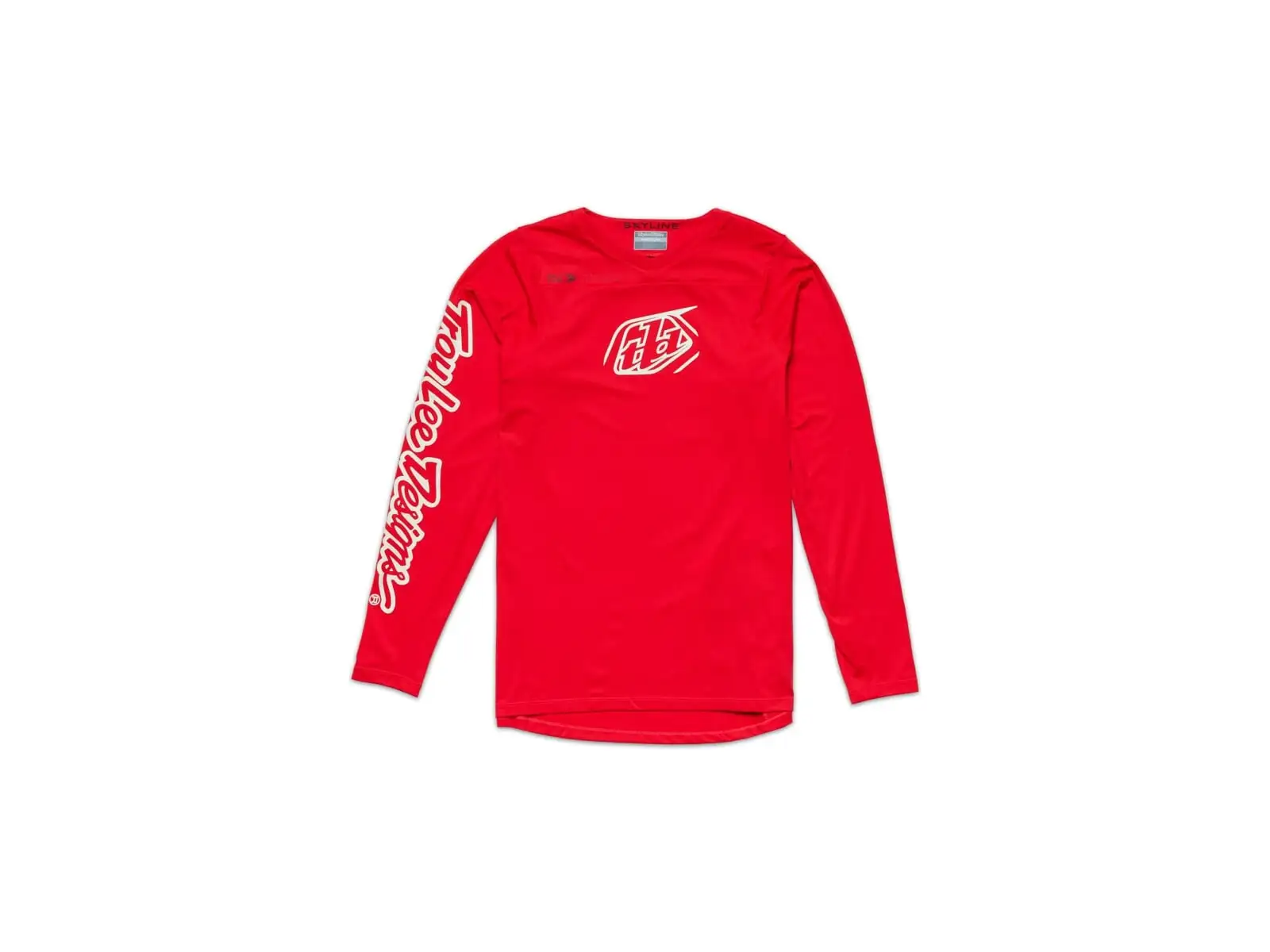 Troy Lee Designs Skyline Chill Iconic męska koszulka z długim rękawem Fiery Red