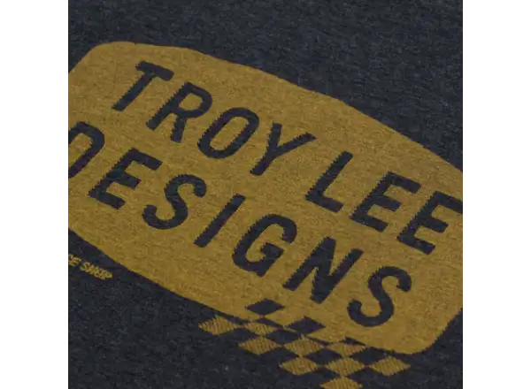 Troy Lee Designs Stamp koszulka z krótkim rękawem Black Heather