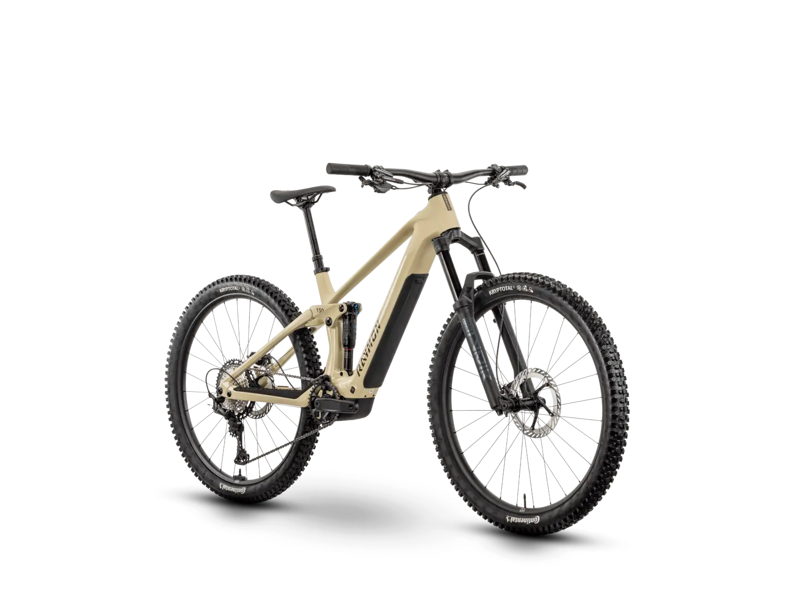 Raymon Airok Pro rower elektryczny w pełni amortyzowany Popcorn Stealth/Caramel