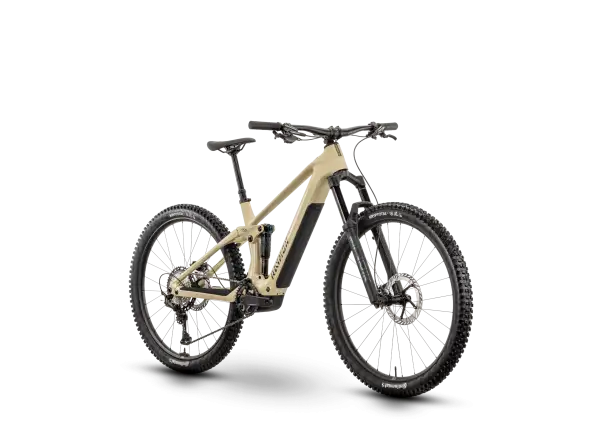 Raymon Airok Pro rower elektryczny w pełni amortyzowany Popcorn Stealth/Caramel