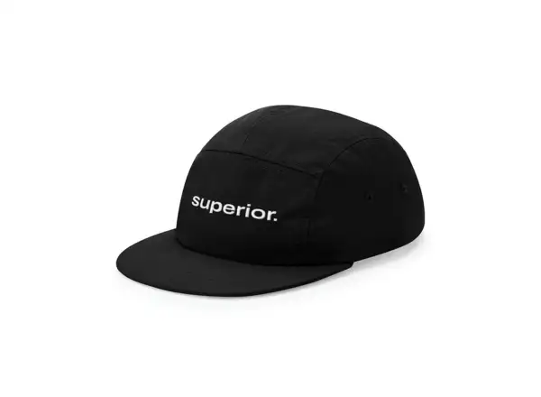 Superior czapka z daszkiem Black