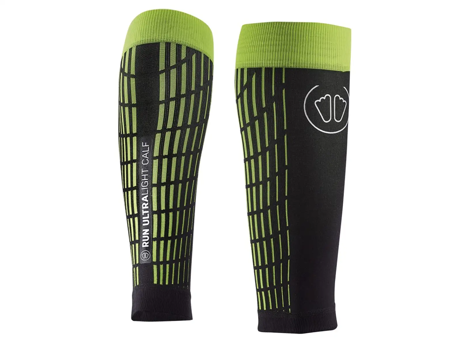 Sidas Ultralight Run Calf kompresyjne ochraniacze na łydki czarno-żółta