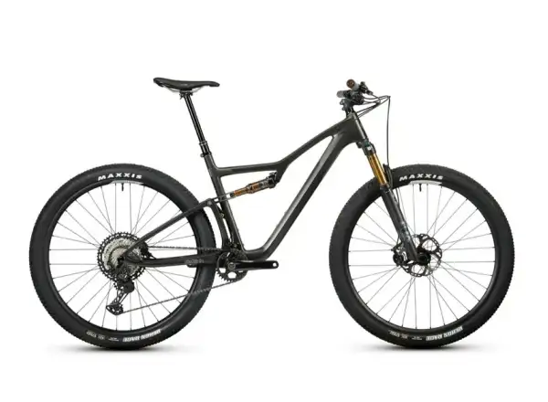 Ibis Exie US XTR Di2 górski rower w pełni amortyzowany Clear Charcoal