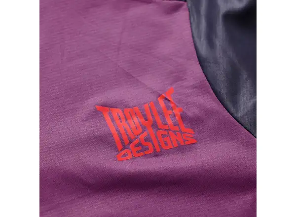 Troy Lee Designs Skyline Pro męska koszulka krótki rękaw Fangs Sangria