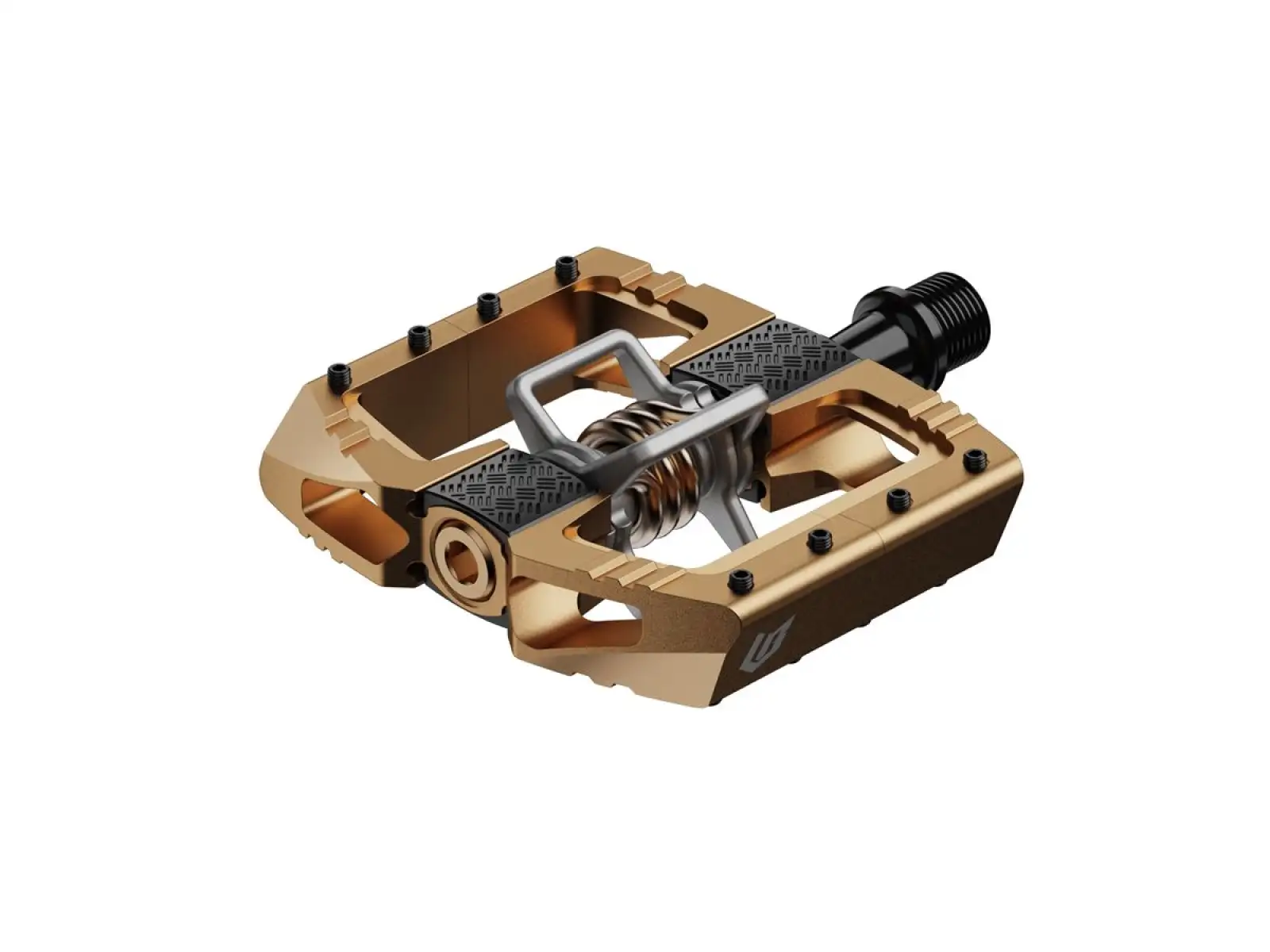 Crankbrothers Mallet DH Loic Bruni Signature Bronze Edition pedały zatrzaskowe
