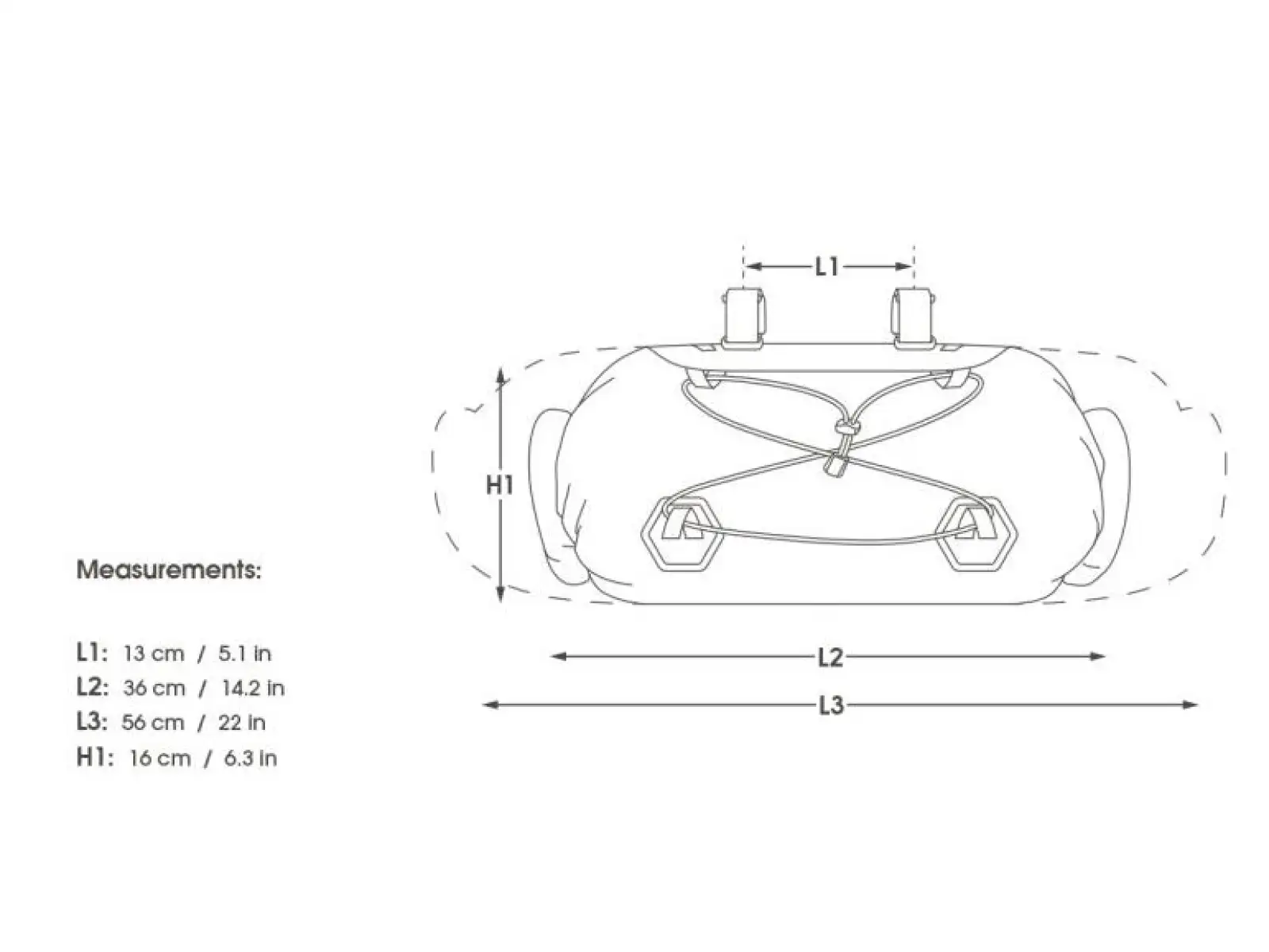 Apidura Expedition handlebar pack 14 l torba na kierownicę