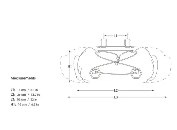 Apidura Expedition handlebar pack 14 l torba na kierownicę