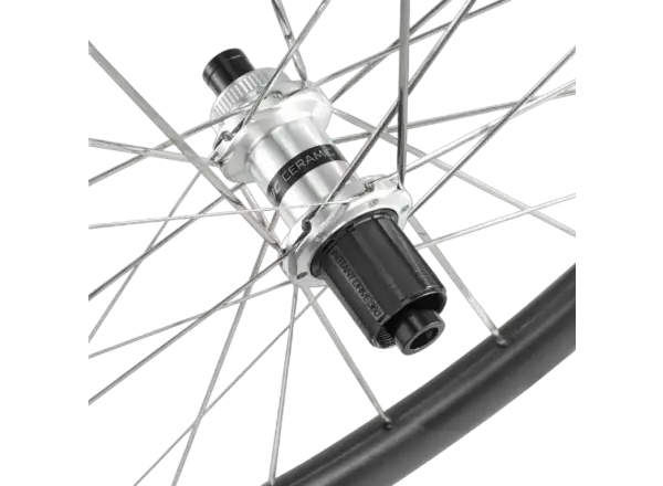 Mavic Cosmic SLR 45 Disc CL tylne koło zaplecione bębenek Shimano HG