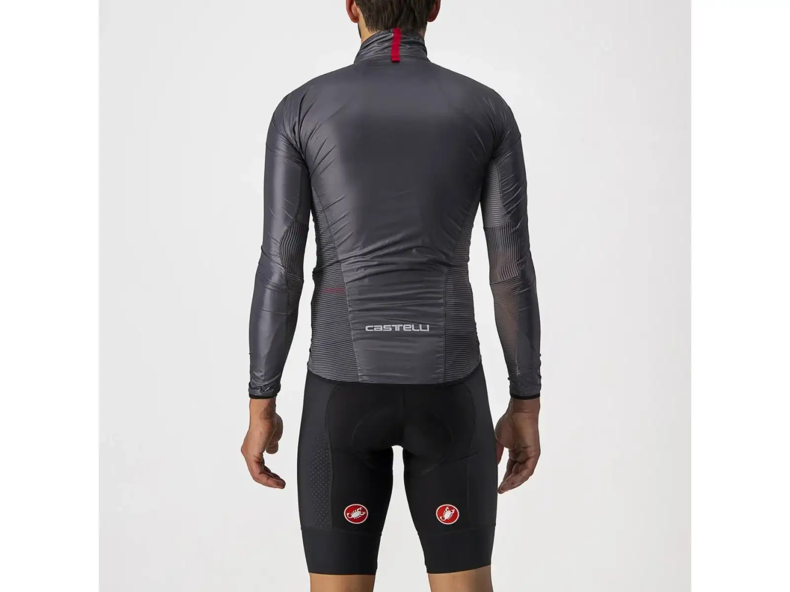 Castelli Aria Shell męska kurtka Dark Gray