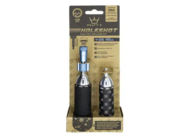 Peatys Holeshot CO2 zestaw 25 g Turquoise