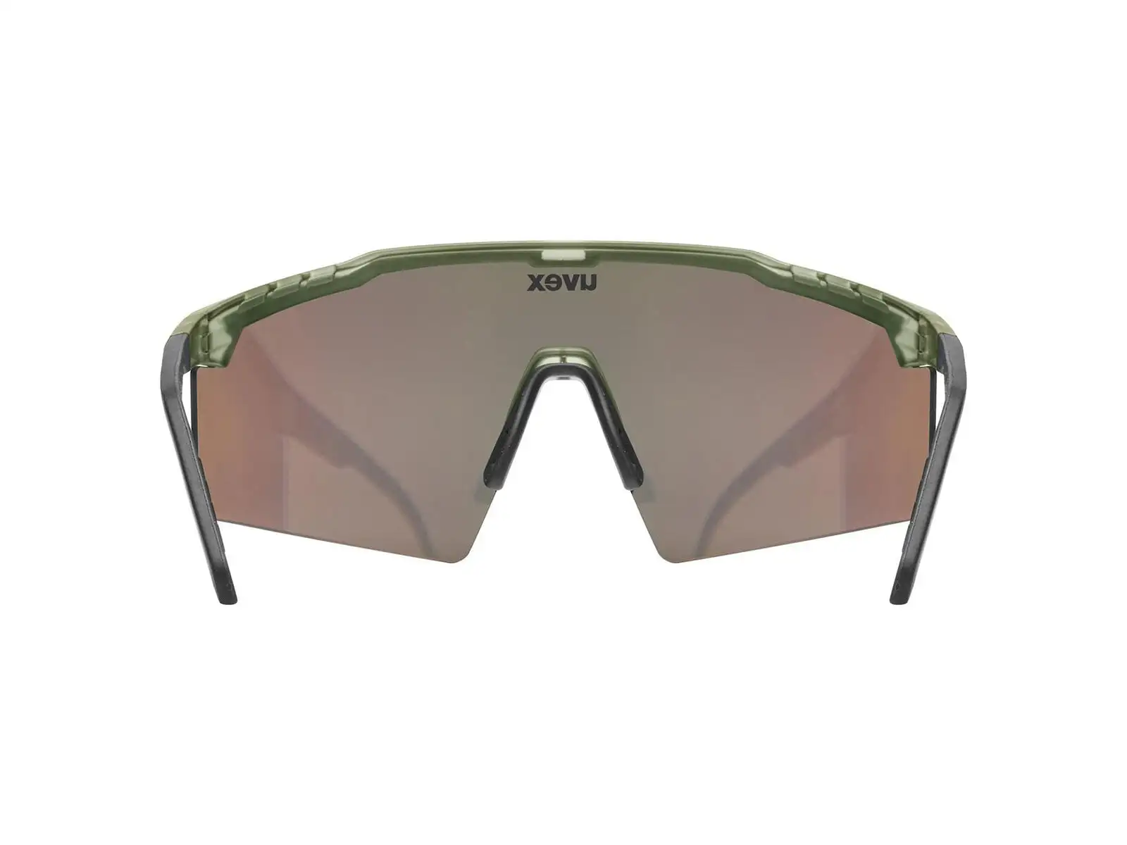 Uvex Flowline okulary słoneczne Olive Matt/Mirror Gold
