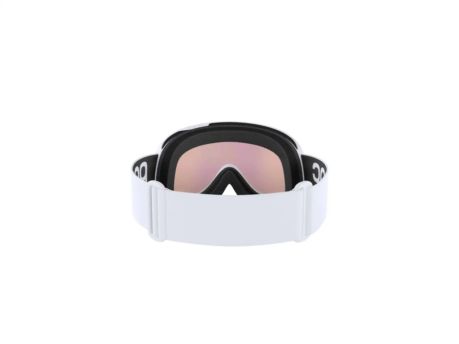 POC Retina Mid WF gogle narciarskie Hydrogen White/Partly Sunny Orange