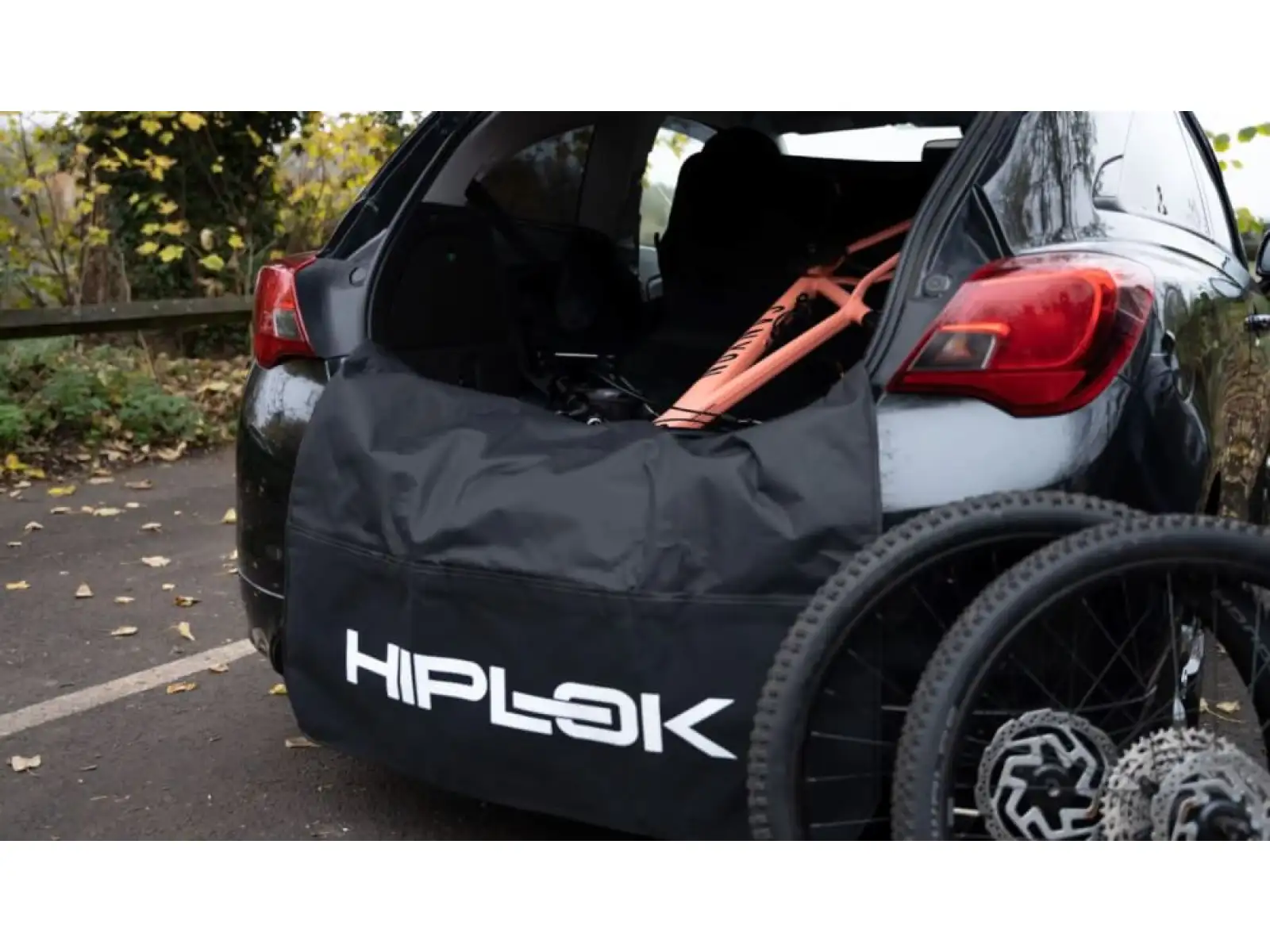 Hiplok Rideshield ochronna mata 2700 x 1020 mm czarna