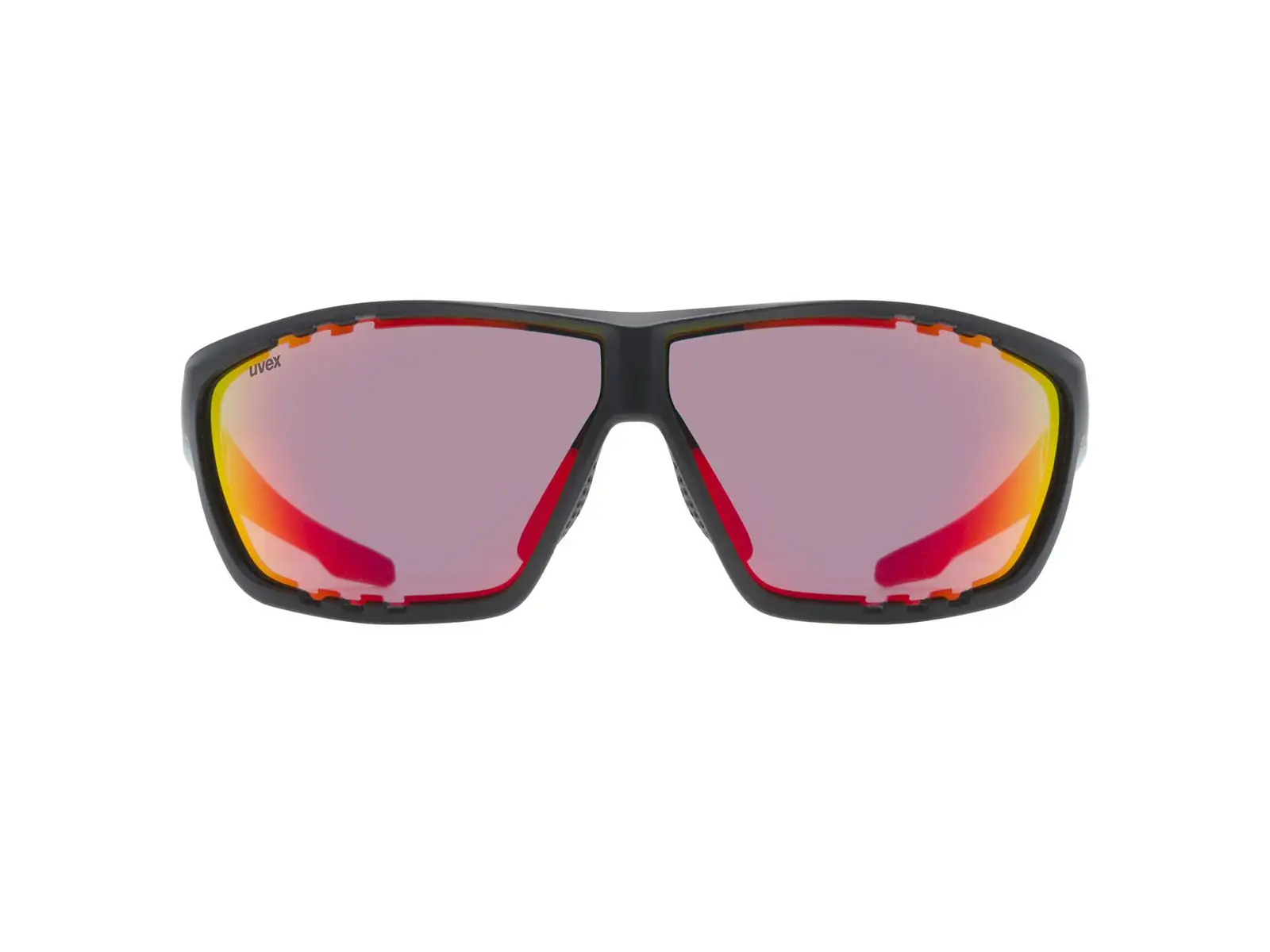 Uvex Sportstyle 706 okulary Black Moss Mat/Mirror Red