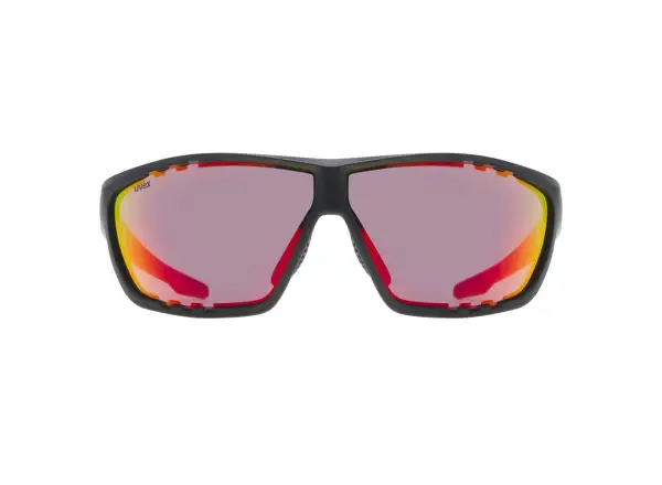 Uvex Sportstyle 706 okulary Black Moss Mat/Mirror Red
