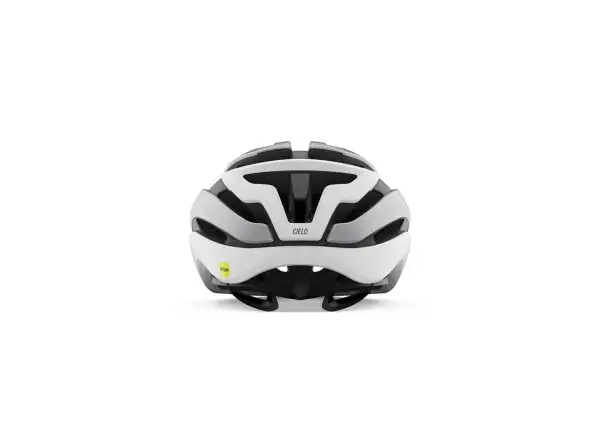 Giro Cielo MIPS kask Mat White/Silver Fade