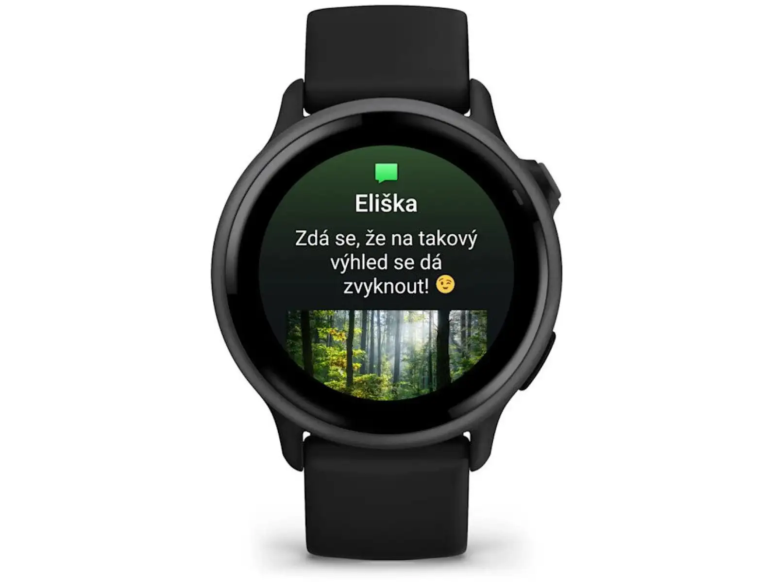 Garmin vívoactive 6 inteligentny zegarek Slate silikonowy pasek Black