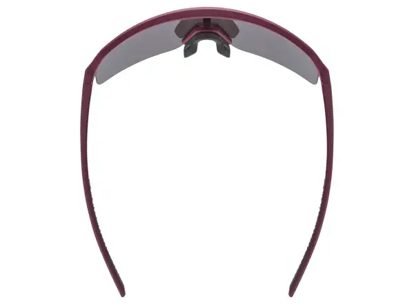 Uvex Ramp okulary przeciwsłoneczne Burgundy Matt/Mirror Rose