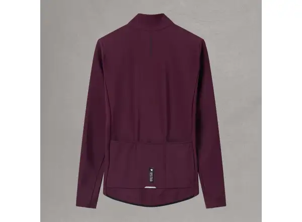 Endura Loop Ride męska koszulka z długim rękawem Black Cherry