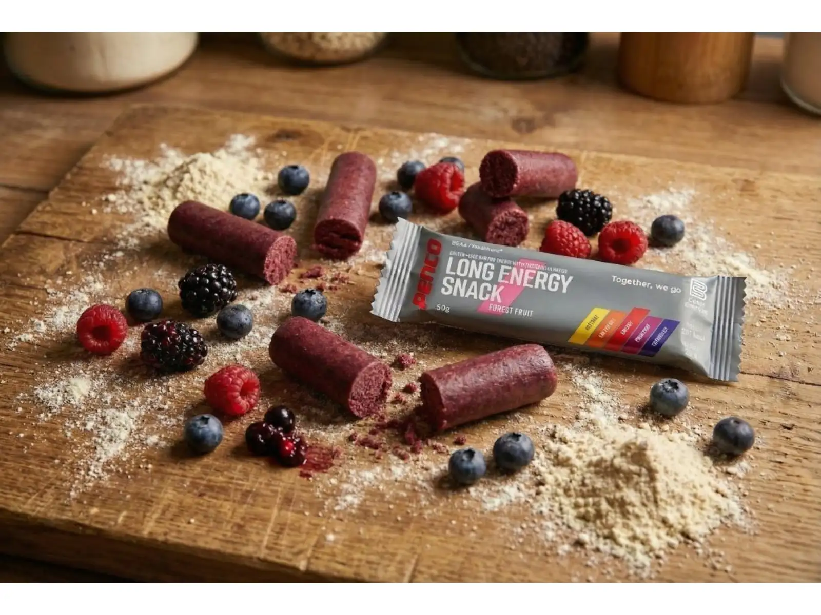 Penco Long Energy snack 50g owoce leśne