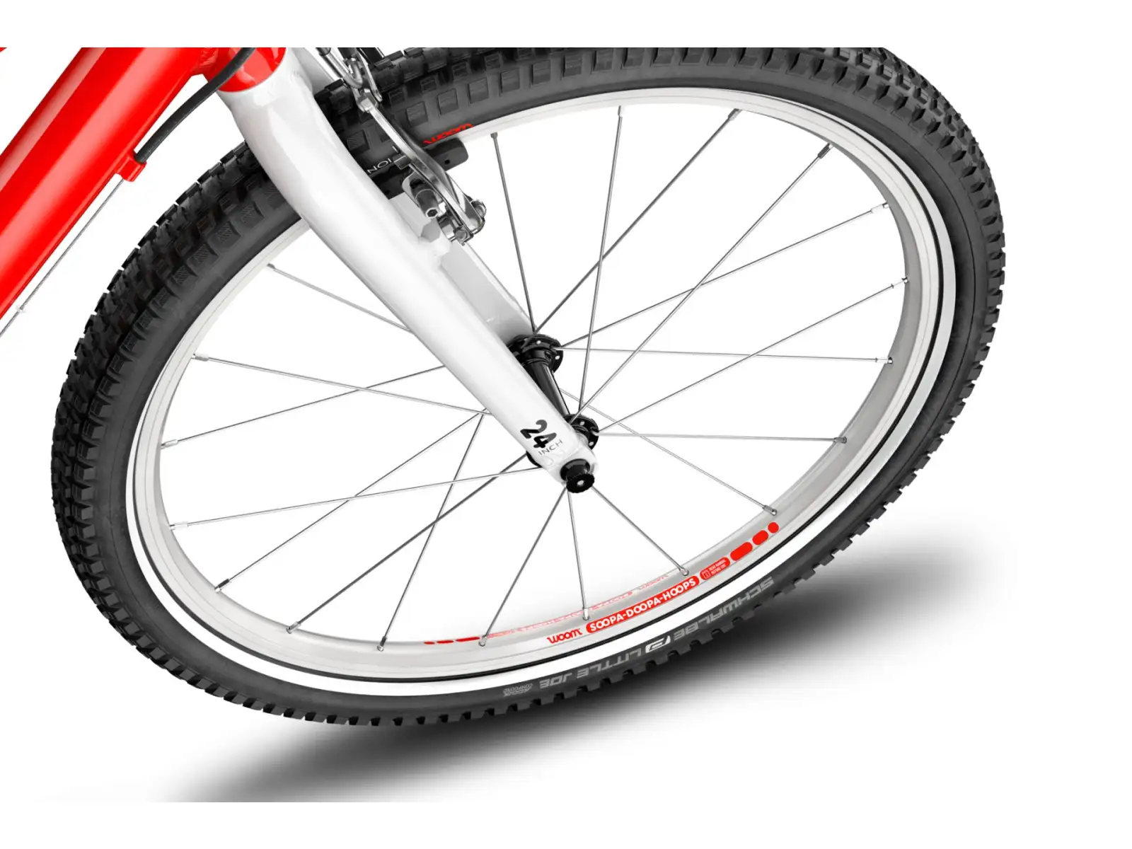 Woom 5 rower dziecięcy 24" Red