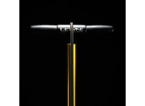 Lezyne 18K Digital Drive pompka warsztatowa GOLD/BLACK