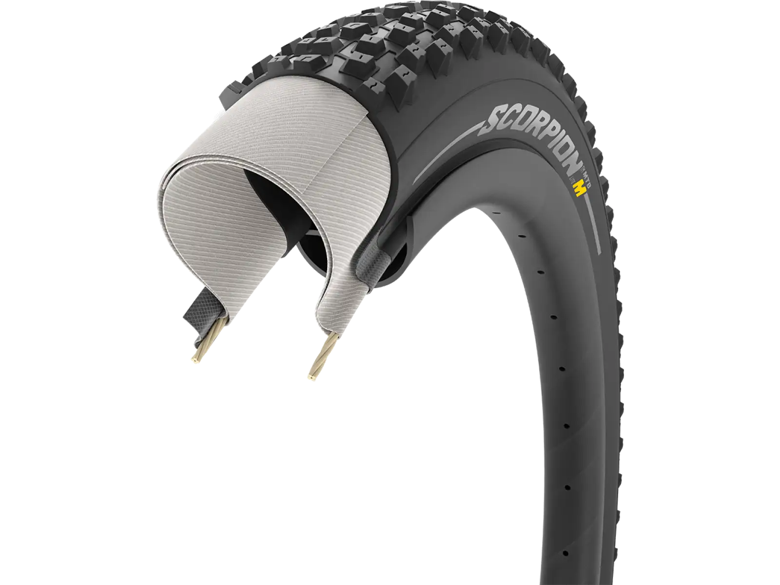 Pirelli Scorpion XC M Lite TLR 29x2,20" opona kevlar czarna