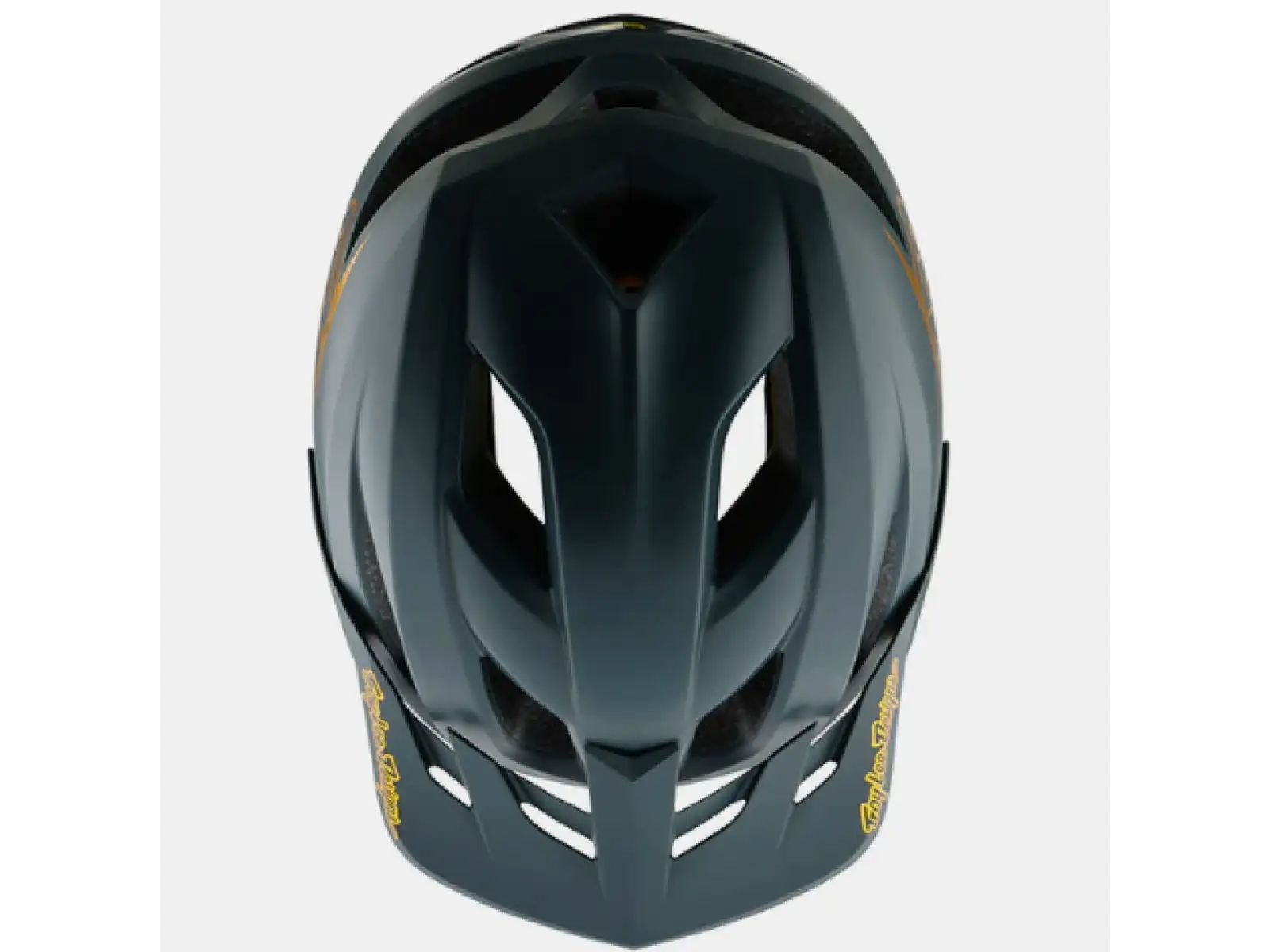 Troy Lee Designs Flowline Point dziecięcy kask Gray/Gold