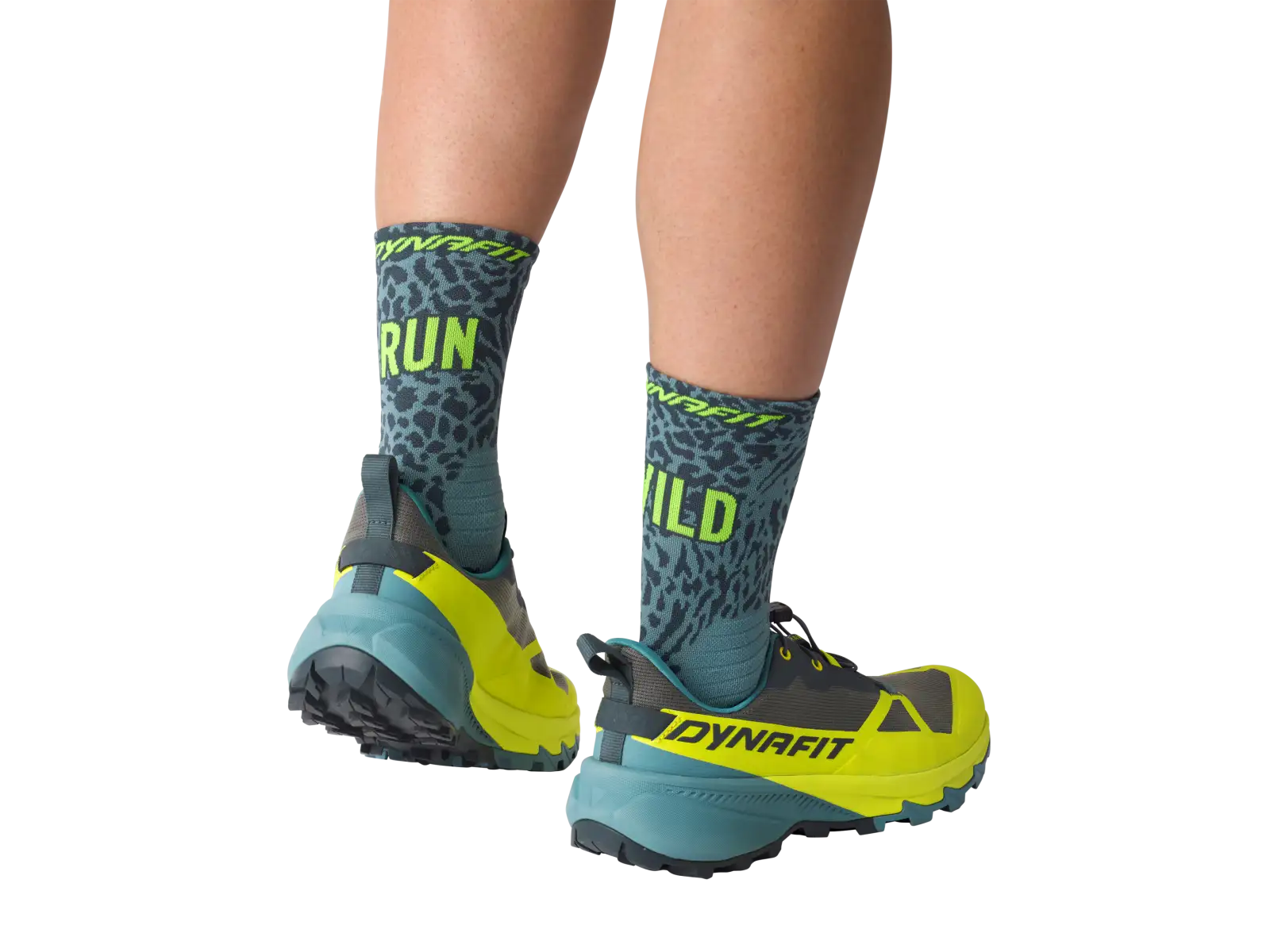 Dynafit Run Wild Crew skarpety do biegania Smoke Blue
