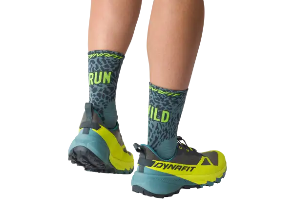 Dynafit Run Wild Crew skarpety do biegania Smoke Blue
