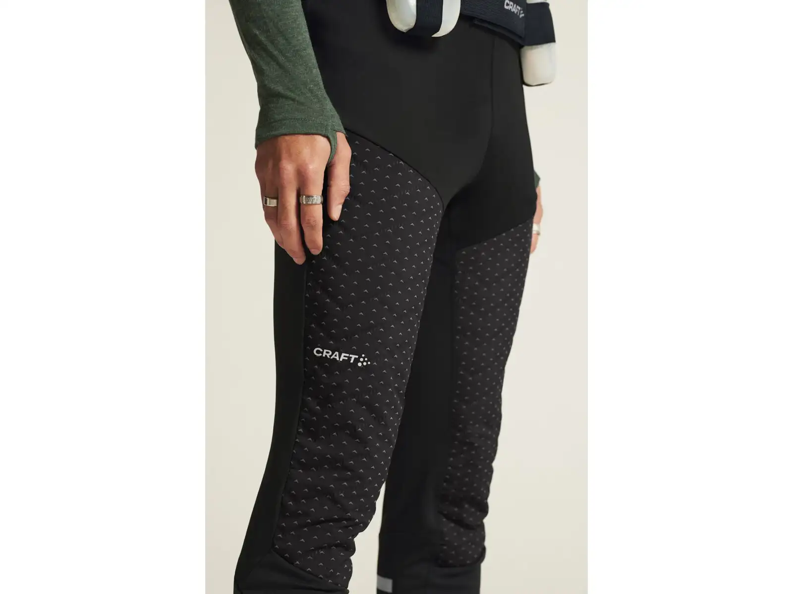 Craft ADV SubZ Lumen męskie legginsy do biegania czarna
