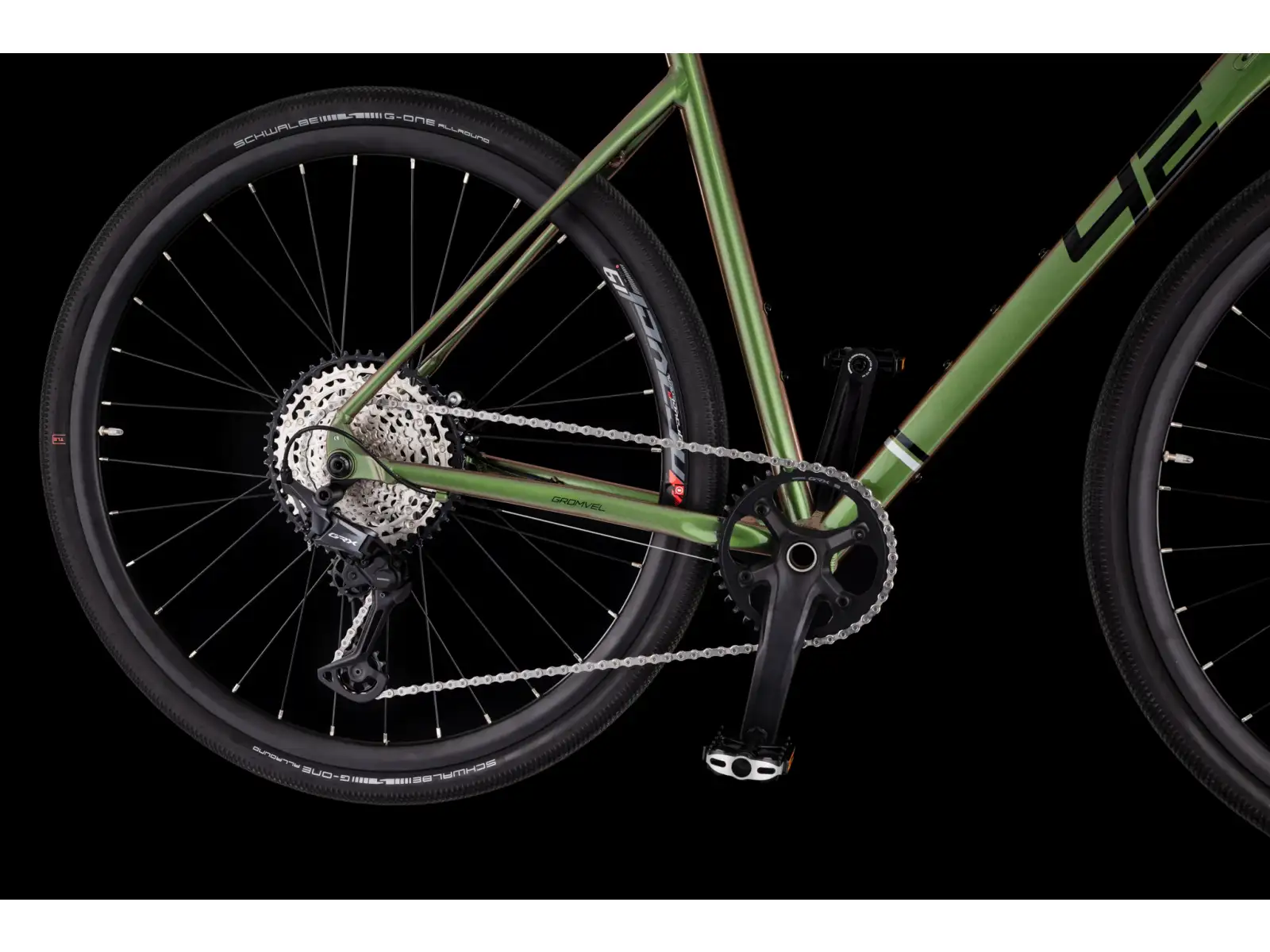 4Ever Gromvel Elite rower gravelowy Green dragon