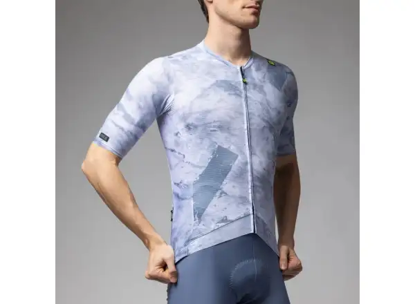 Alé PR-E Marble męska koszulka krótki rękaw Steel Blue
