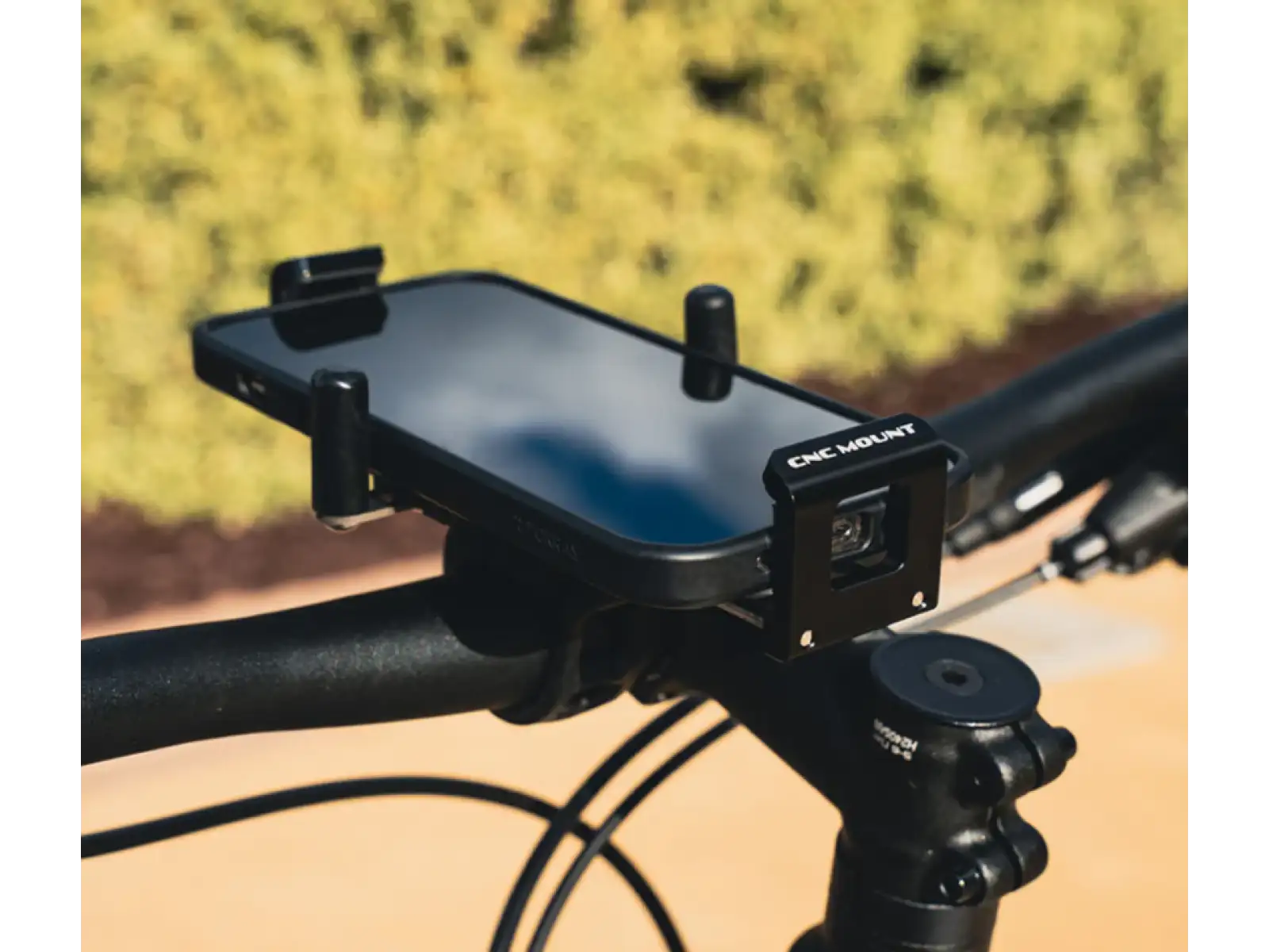 Lezyne CNC uchwyt telefonu Black