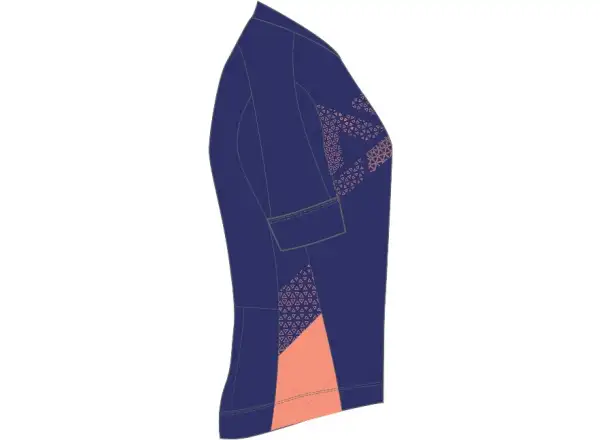 Silvini Rosalia damski dres krótki rękaw navy/coral