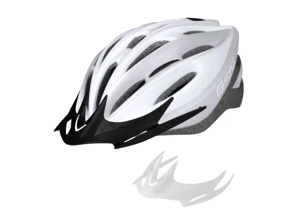 Force Tery kask rowerowy biała/szara