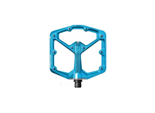 Crankbrothers Stamp 7 Large platformowe pedały electric blue