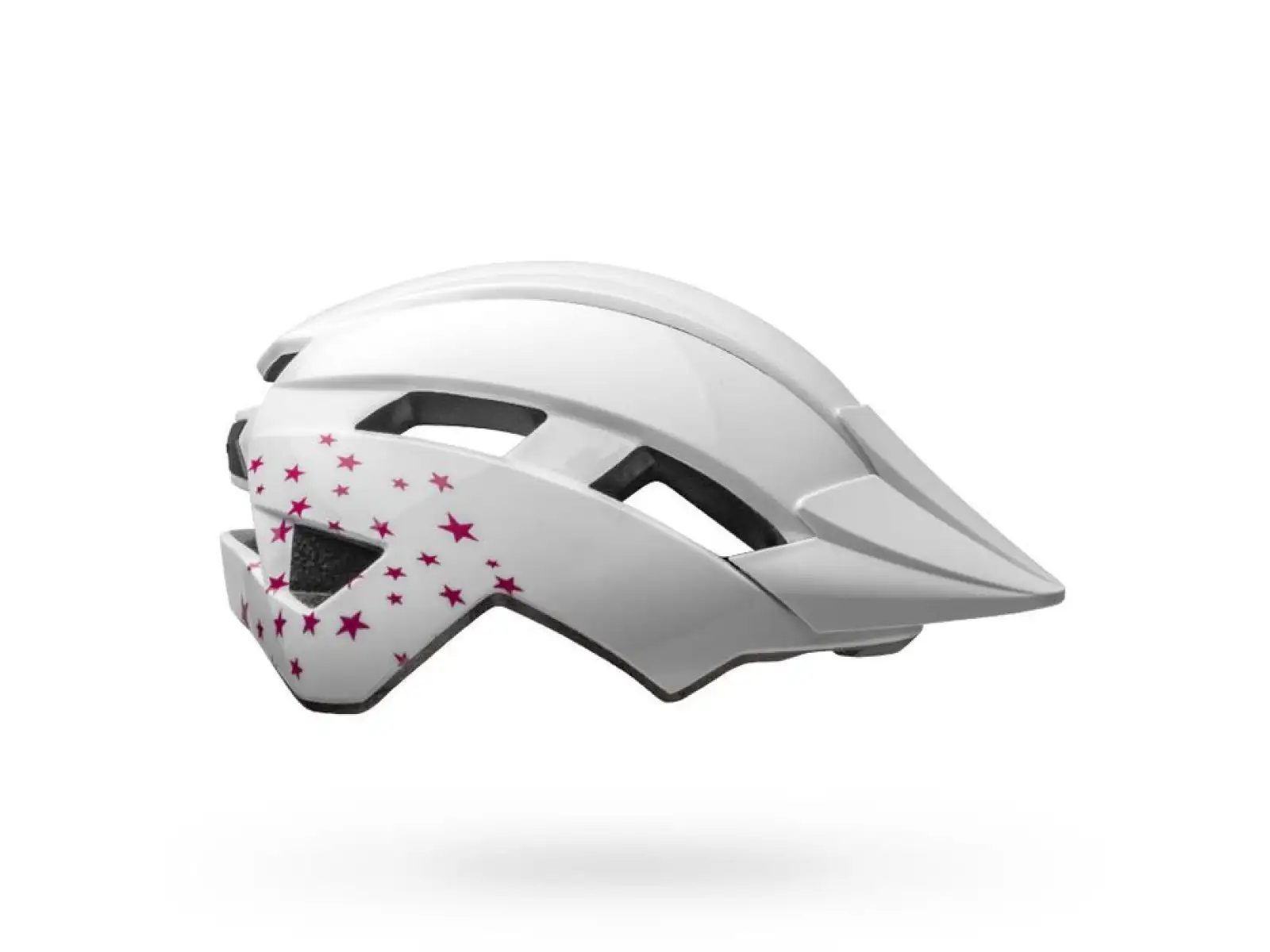 Bell Sidetrack II Youth kask dziecięcy White Stars