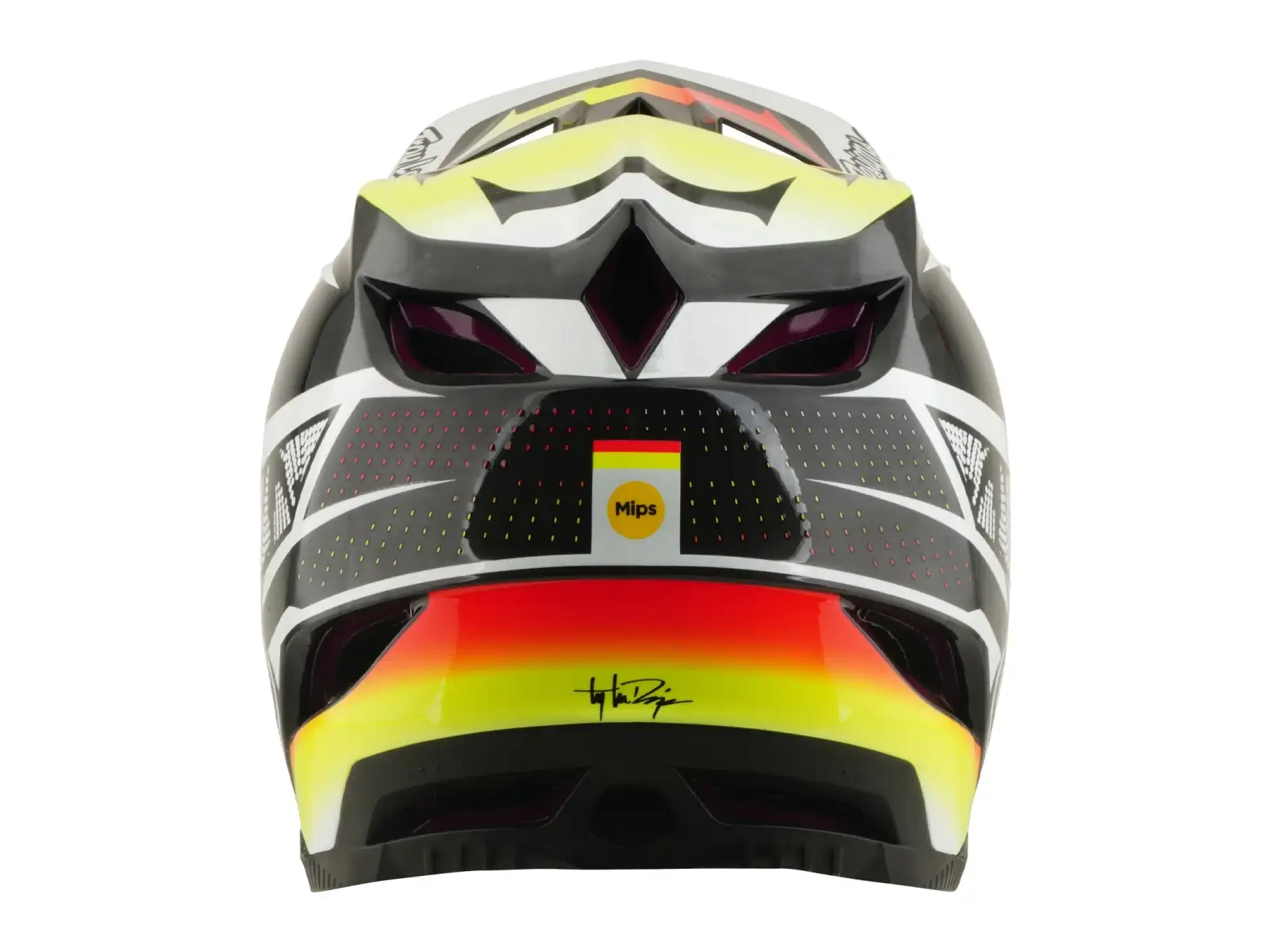 Troy Lee Designs D4 Carbon MIPS kask Lined up Black